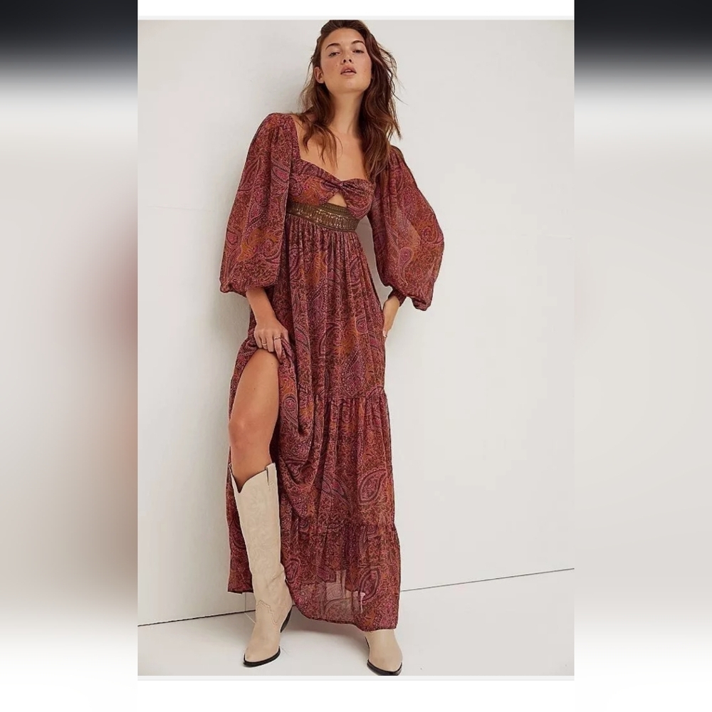 Free People Folklore Maxi dress XS